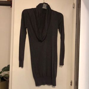 Cowl Neck Long Sweater